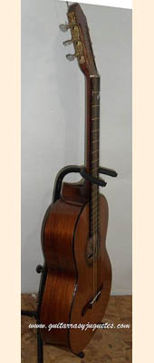 Guitarra fina de Paloescrito con pinabete modelo MDPE de Paracho Vista 7